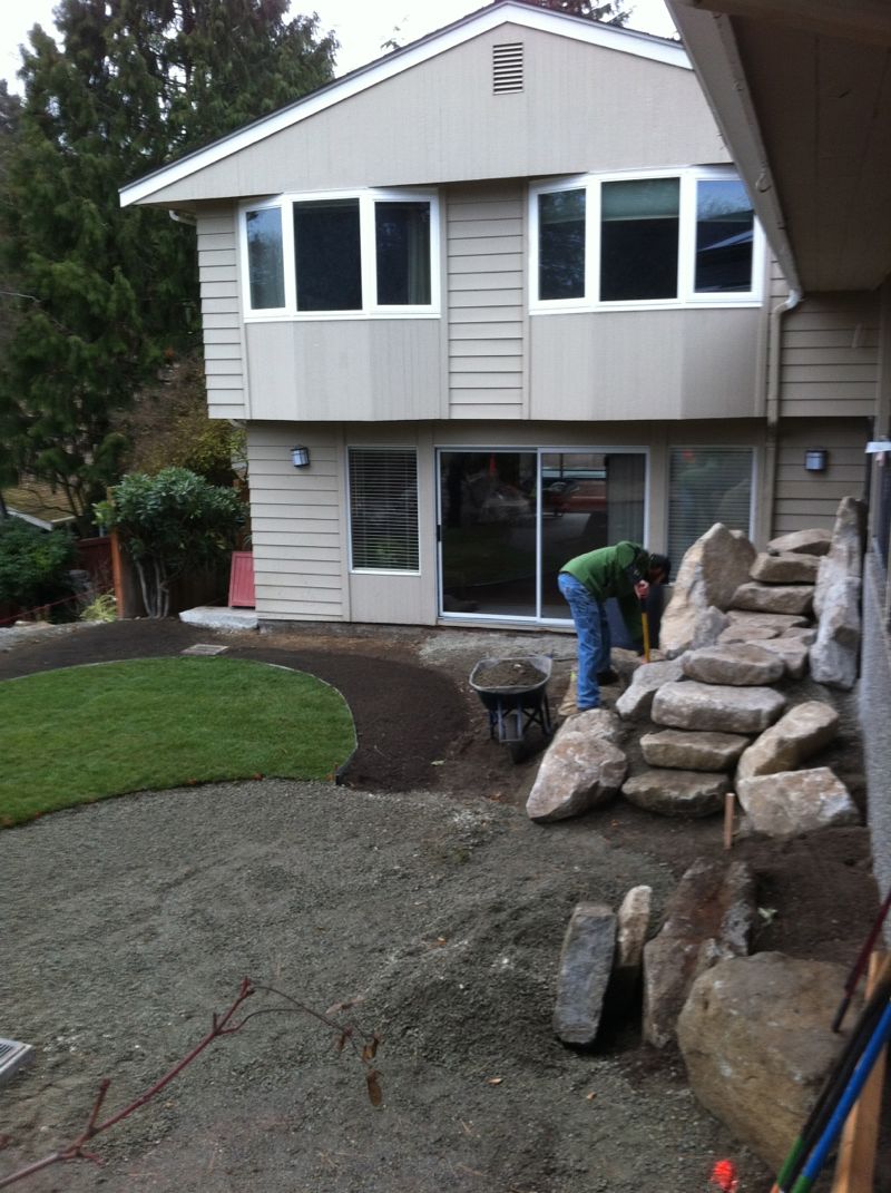 Gorgeous Rocks Landscape Design